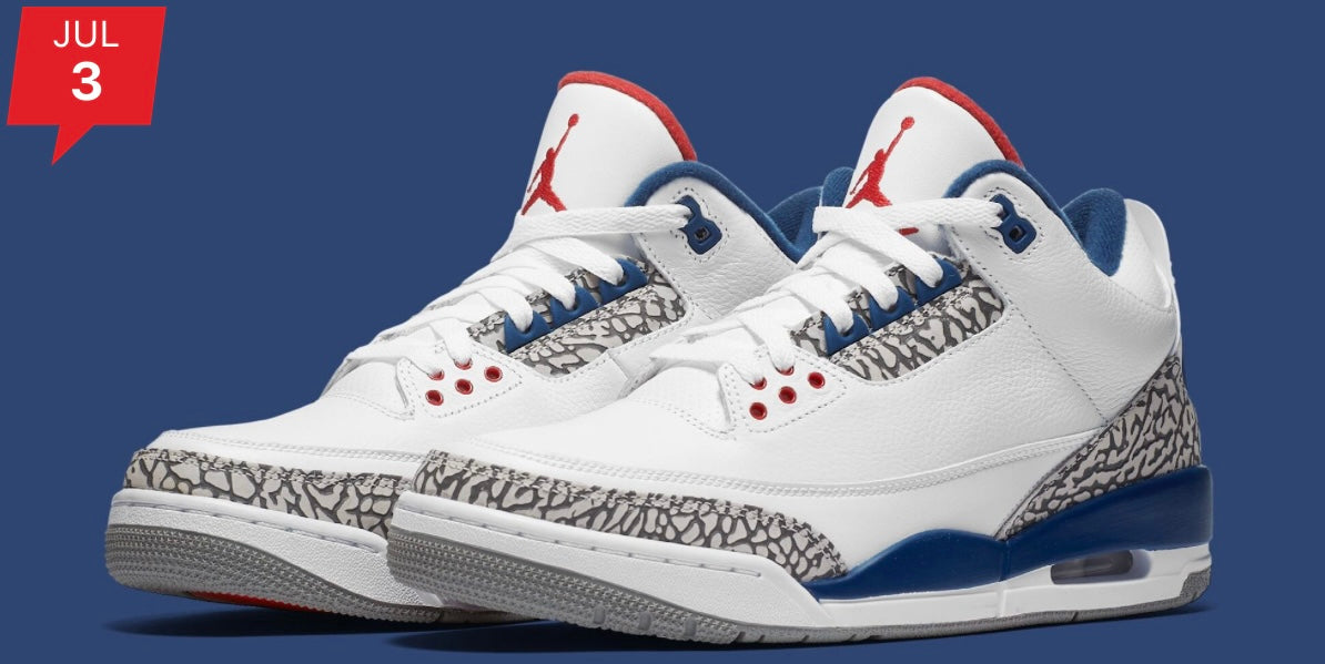 Auto Checkout Ticket - Jordan True Blue  III - (July 3)