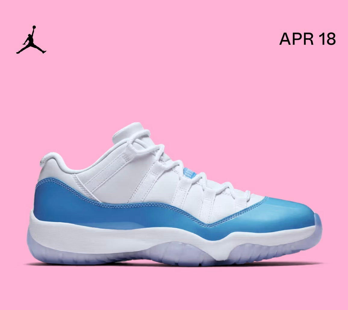 Auto Checkout Ticket - Jordan XI Low University Blue - (April 18)